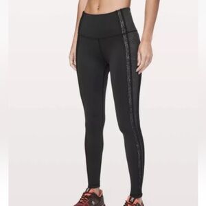 New Lululemon black leggings sz 4